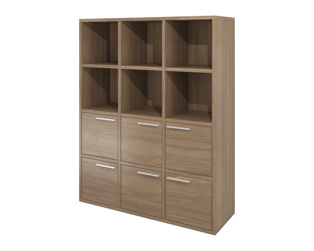 Стеллаж для ресепшена 1200х400х1500 Дублин