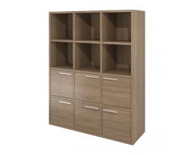 Стеллаж для ресепшена 1200х400х1500 Дублин images