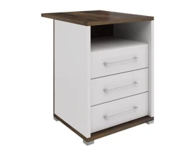 Тумба приставная с нишей и торцевым топом 554*680*750 МТ55 Милано images