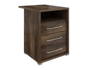 Тумба приставная с нишей и торцевым топом 554*680*750 МТ55 Милано images