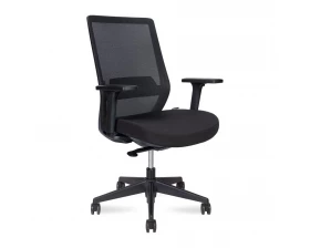 Кресло Norden Mono black LB Сетка/ Ткань, Черный images