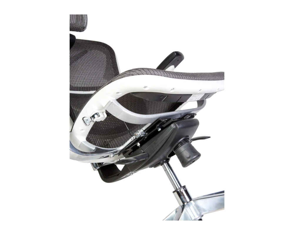 Кресло Norden Хироу / Hero white Сетка, Серый