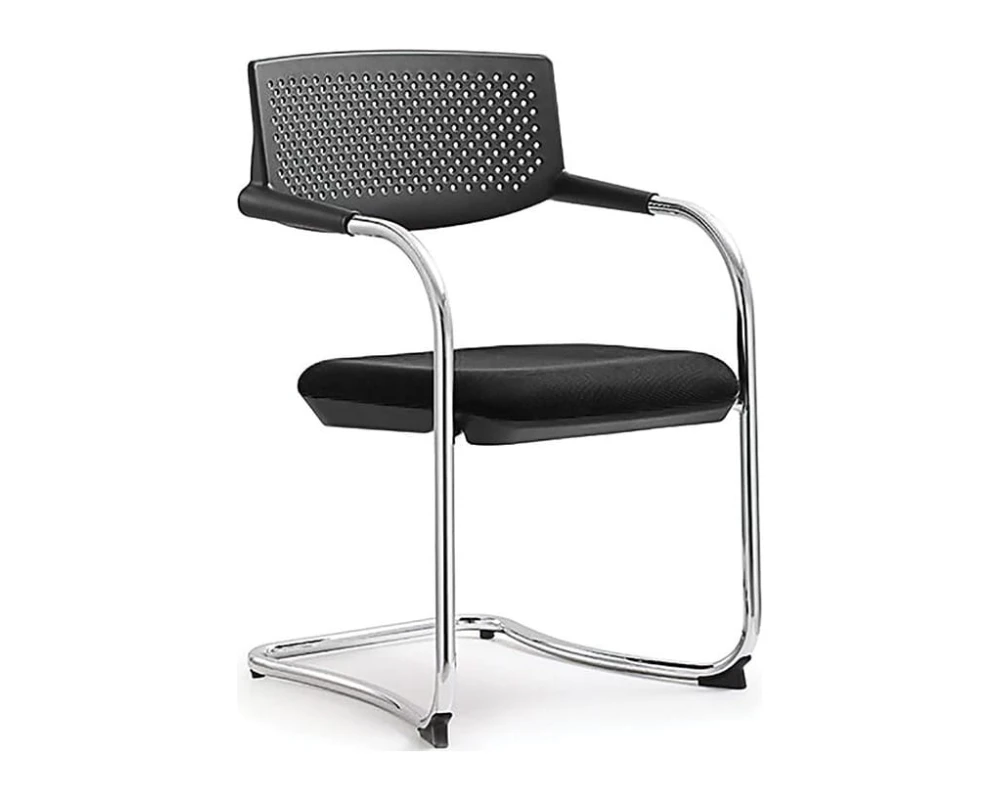 Кресло Norden Визави / Visavi black CF Пластик/Ткань, Черный