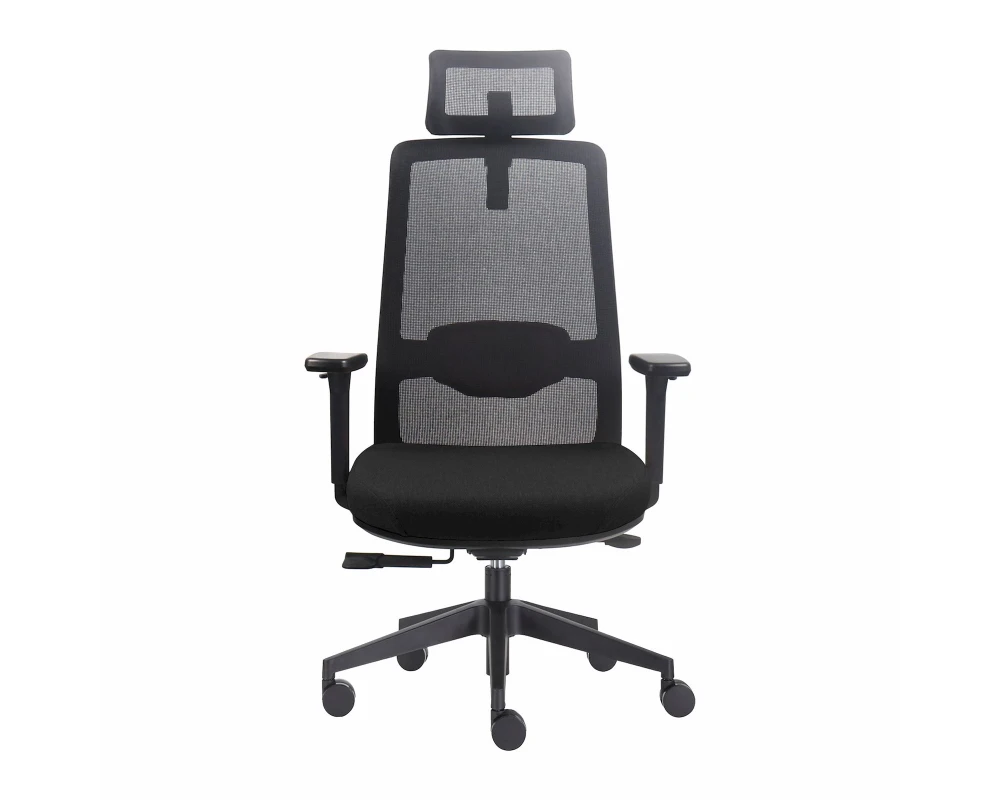 Кресло Norden Кросс / Cross Сетка/Ткань, Черный