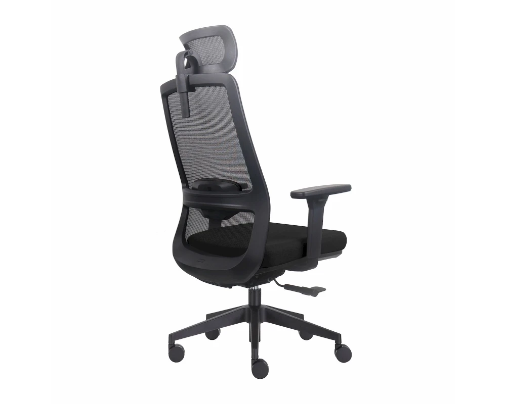 Кресло Norden Кросс / Cross Сетка/Ткань, Черный