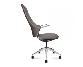 Кресло Norden Han Натуральная кожа, Серый images