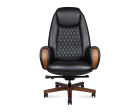 Кресло Norden Верди / Verdi Натуральная кожа, Черный images