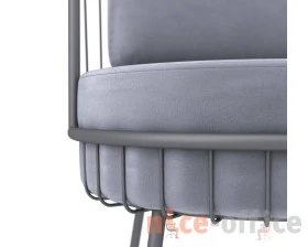 Кресло SHT-AMS123 Ткань, Стальной серый/Графит муар images