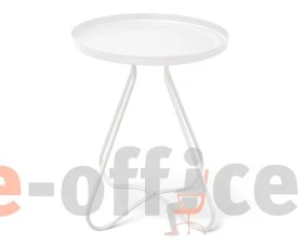 Столик журнальный SHT-CT3 Белый муар images