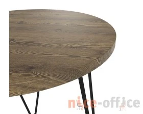 Столик журнальный SHT-CT79 Светлый орех/Черный муар images