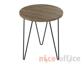 Столик журнальный SHT-CT79 Светлый орех/Черный муар images