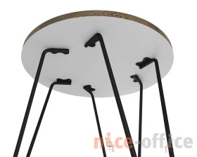 Столик журнальный SHT-CT79 Светлый орех/Черный муар images