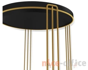 Столик кофейный SHT-CT31 Золото/Черный муар images