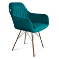 Альпийский бирюзовый/Медный металлик