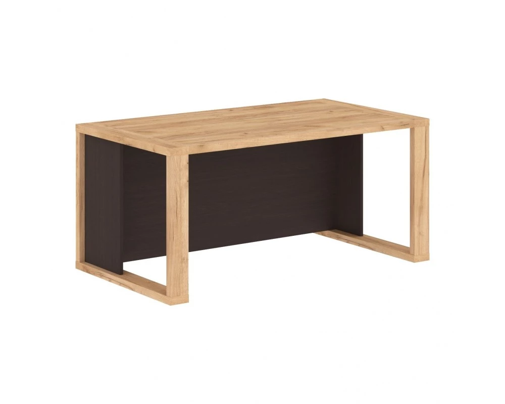 Стол руководителя с фронтальной панелью высотой 600мм 1600х900х750 Alto