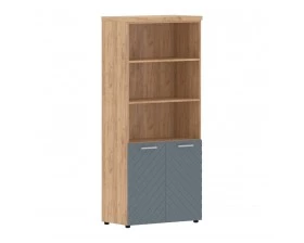 Шкаф с 1 комплектом глухих малых дверей и топом 854х452х1958 Torr Lux images