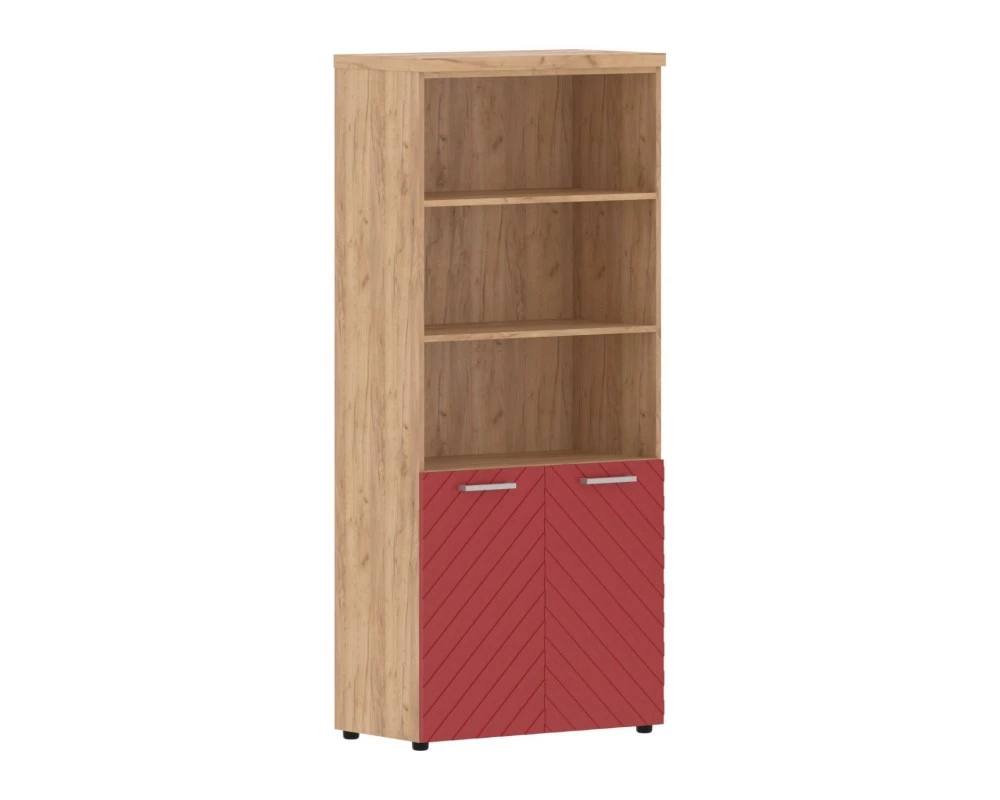 Шкаф с 1 комплектом глухих малых дверей и топом 854х452х1958 Torr Lux