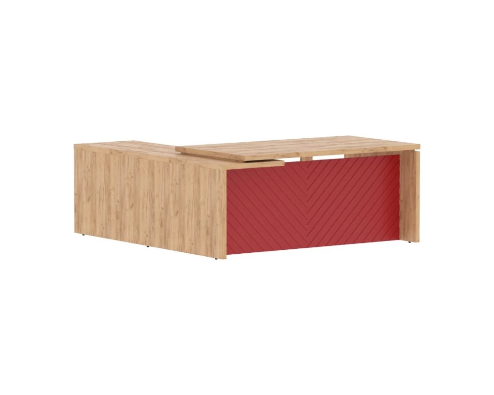 Стол руководителя 1800х2000х750/696 Torr Lux